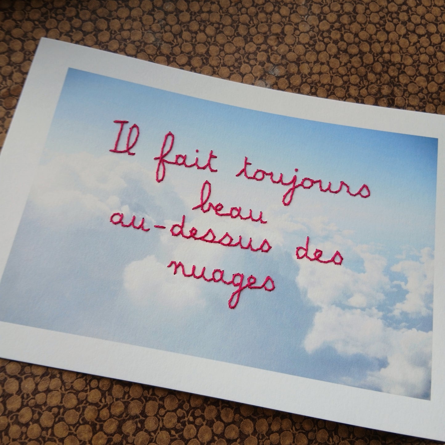 Au dessus des nuages