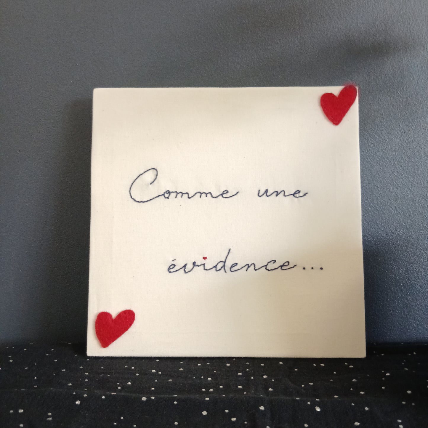 Comme une évidence