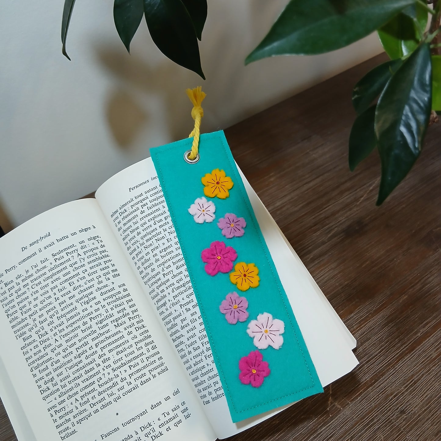 Marque-page Fleurs de cerisier