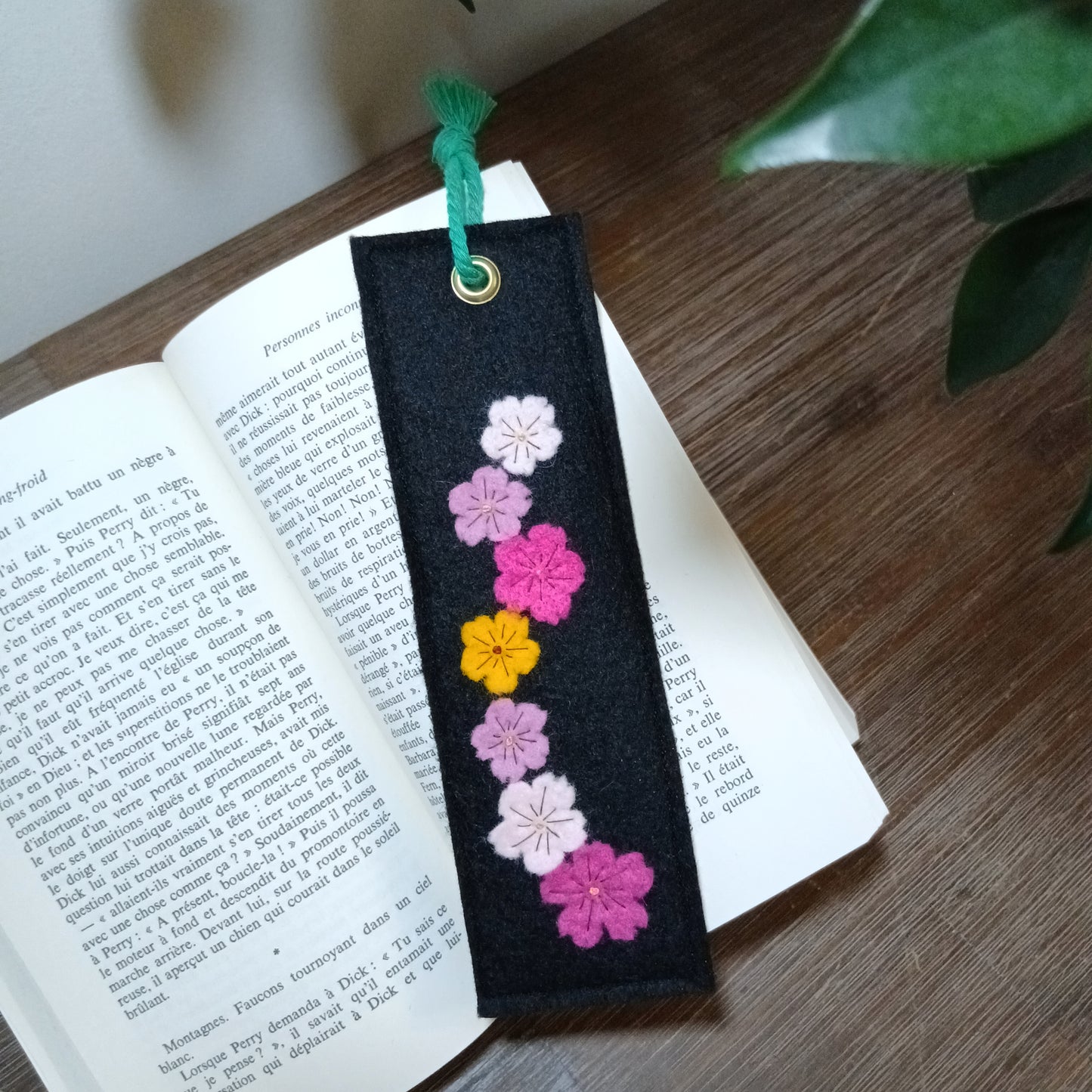 Marque-page Fleurs de cerisier