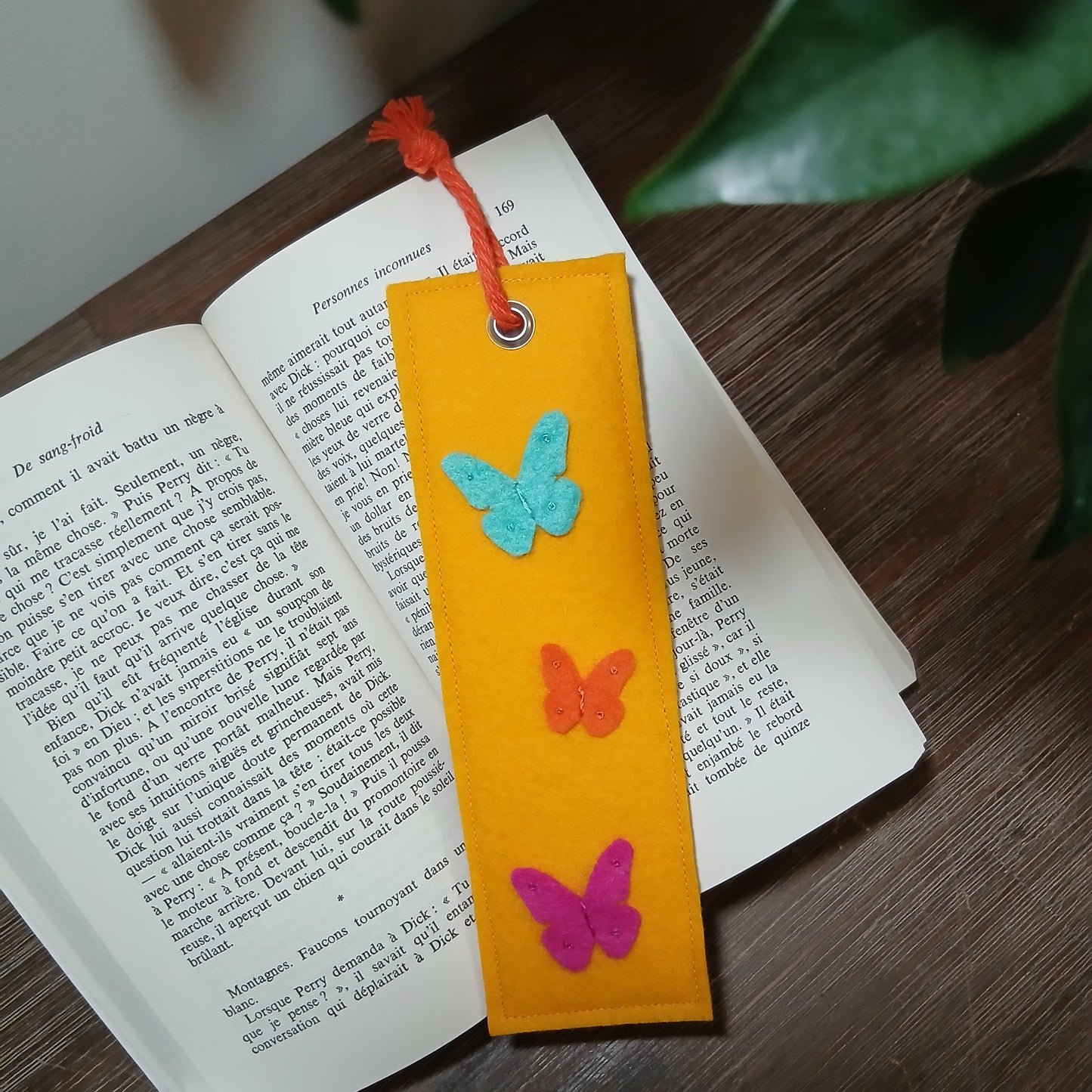 Marque-page Papillon