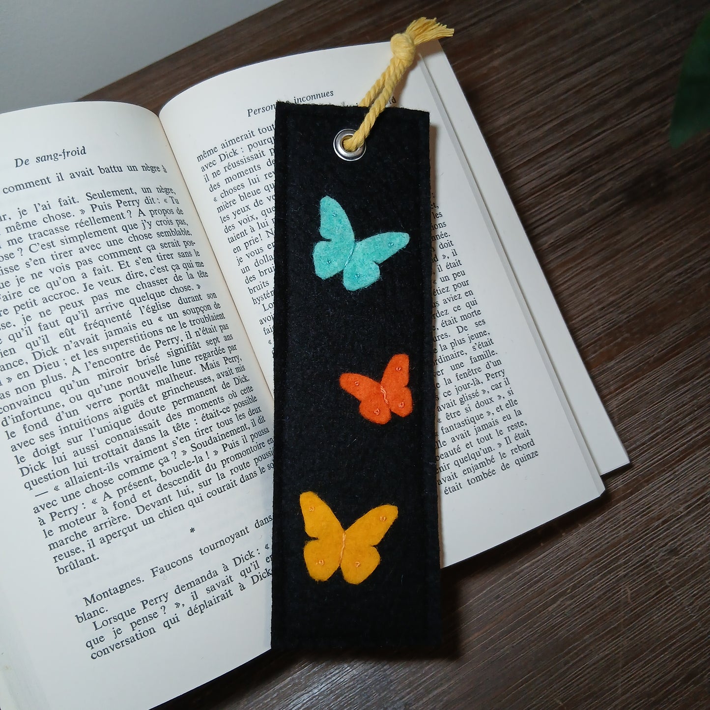 Marque-page Papillon