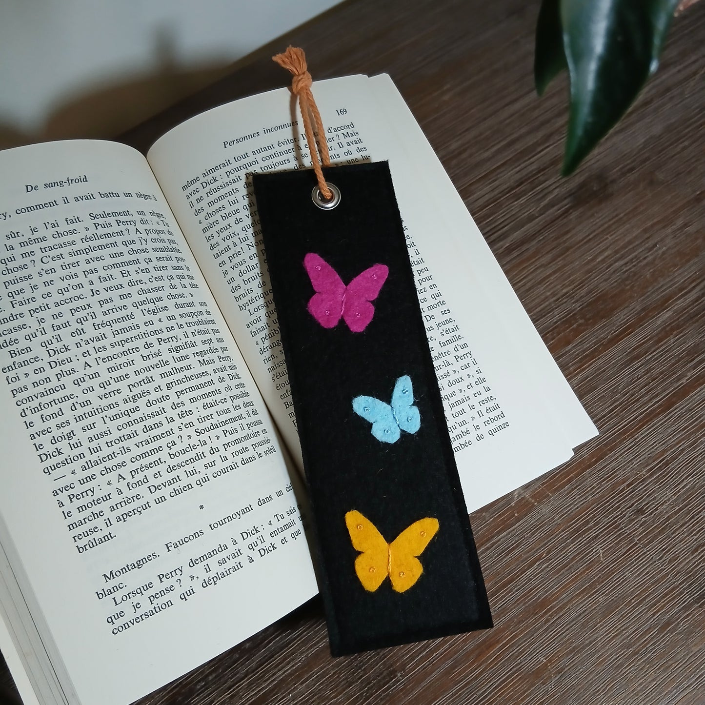 Marque-page Papillon