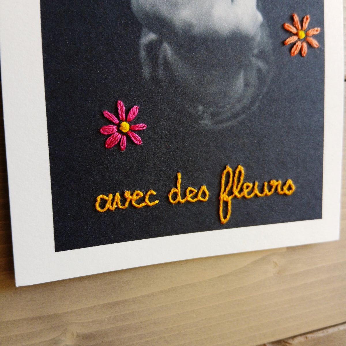 Dites-le avec des fleurs (carte postale)