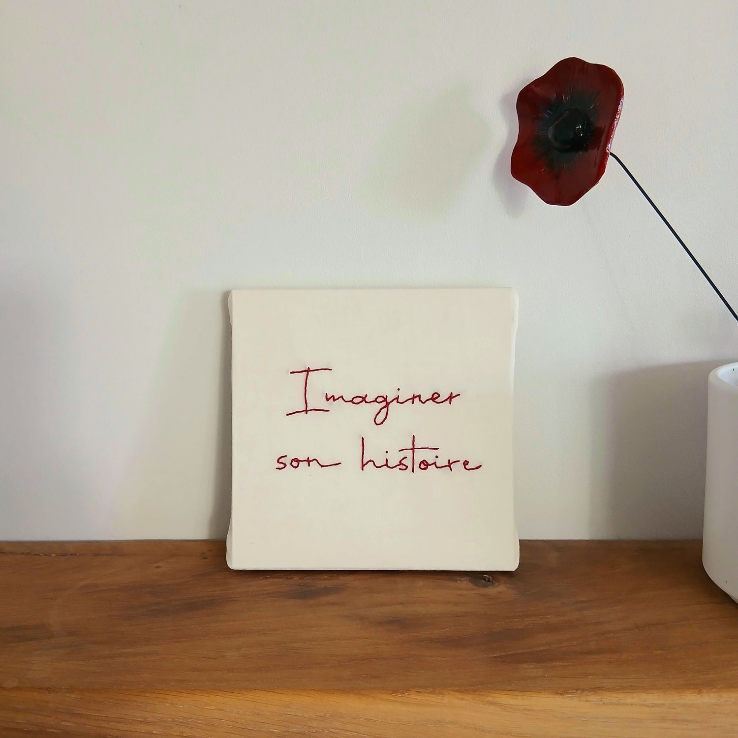 Toiles brodées