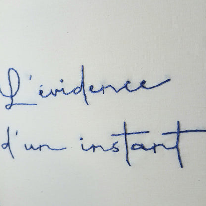 L'évidence d'un instant