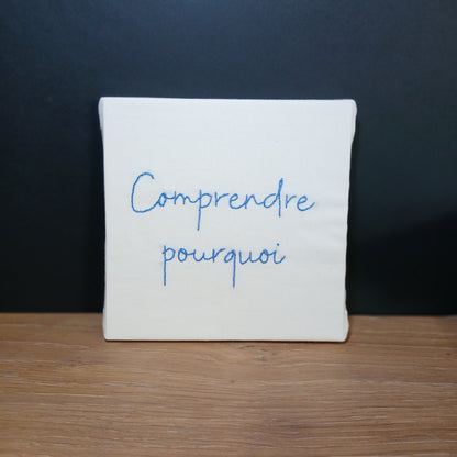 Comprendre pourquoi