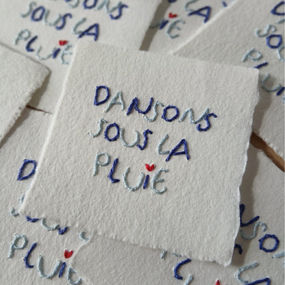 Dansons sous la pluie