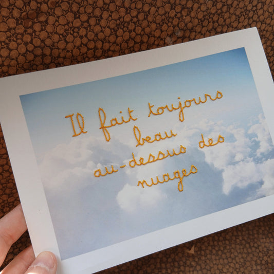 Au dessus des nuages