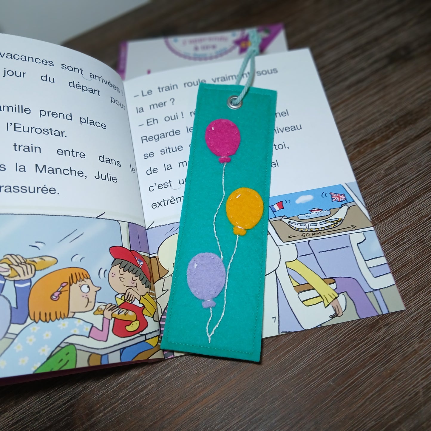 Marque-page Ballons