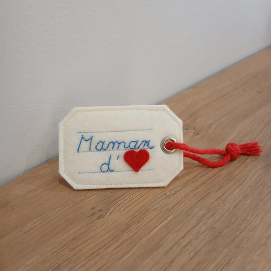 Etiquette Famille d'amour