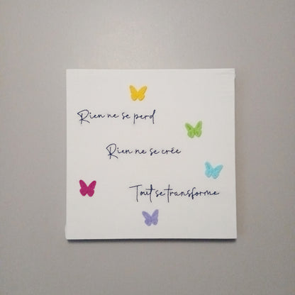 Rien ne se perd, rien ne se crée, tout se transforme