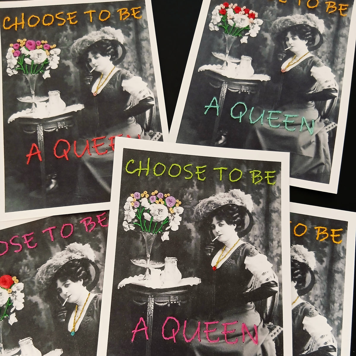 Choose to be a Queen (carte postale)