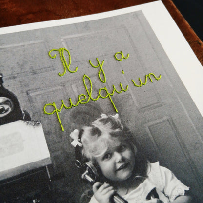 Quelqu'un au bout du fil ?